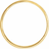 14K Yellow 4 mm Flat Band