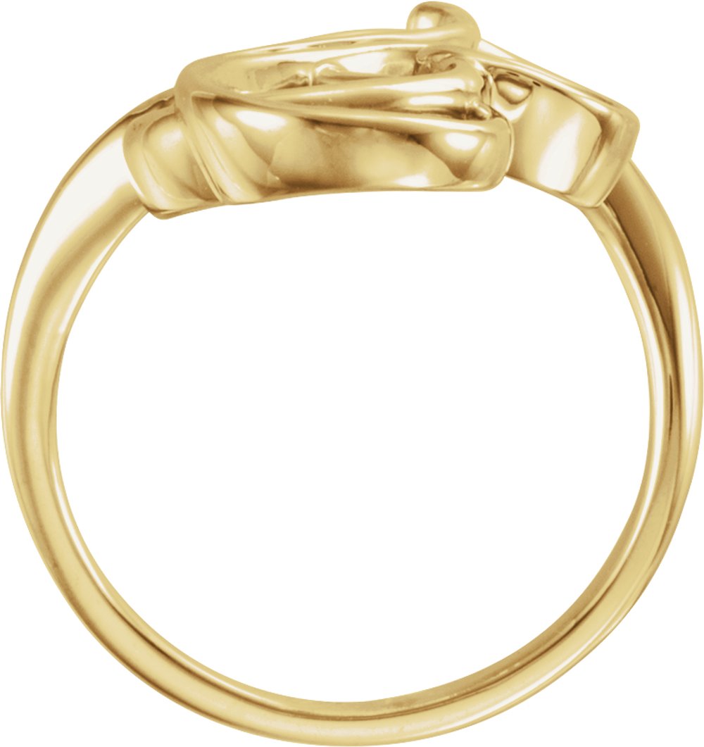 14K Yellow Freeform Ring