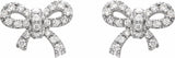 14K White Gold 1/5 CTW Natural Diamond Earrings