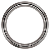 Tungsten 8 mm Beveled-Edge Comfort-Fit Band Size 7.5