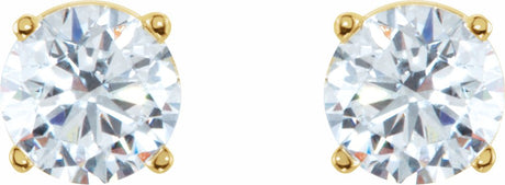 14K Yellow 1/3 CTW Natural Diamond Stud Earrings