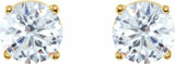 14K Yellow Gold 1/4 CTW Natural Diamond Earrings