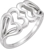 Sterling Silver Heart Ring