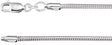 Sterling Silver 2 mm Snake 16" Chain
