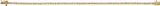 14K Yellow Gold 1 CTW Natural Diamond Line 7" Bracelet 