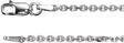 14K White Gold 1.75 mm Diamond-Cut Cable 16" Chain