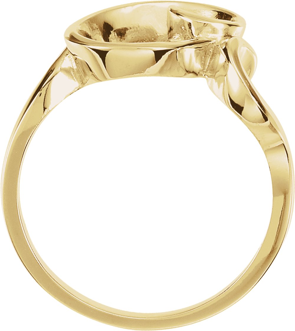 14K Yellow Freeform Ring