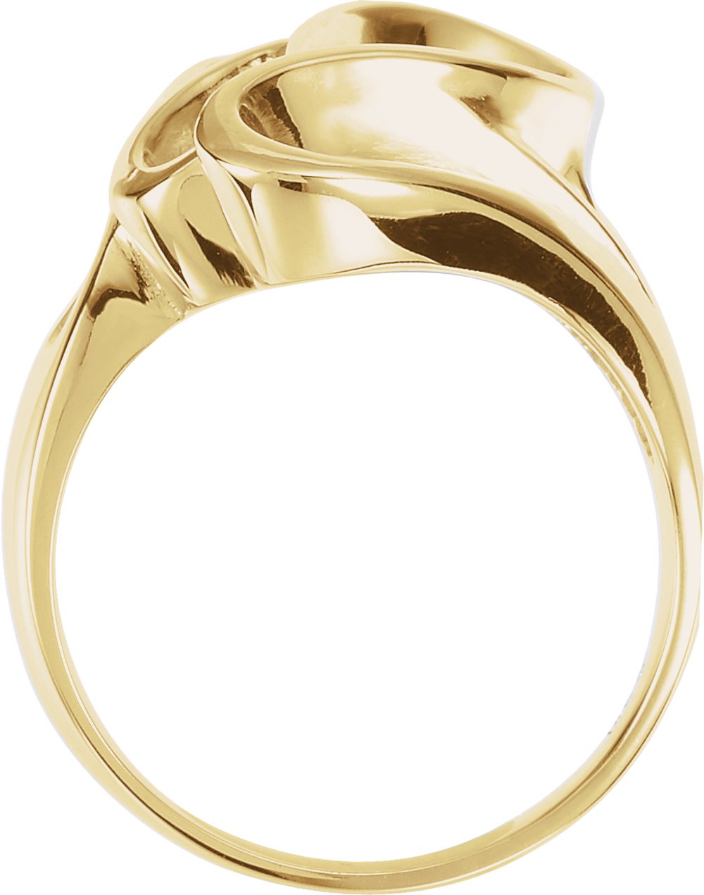 14K Yellow Freeform Ring