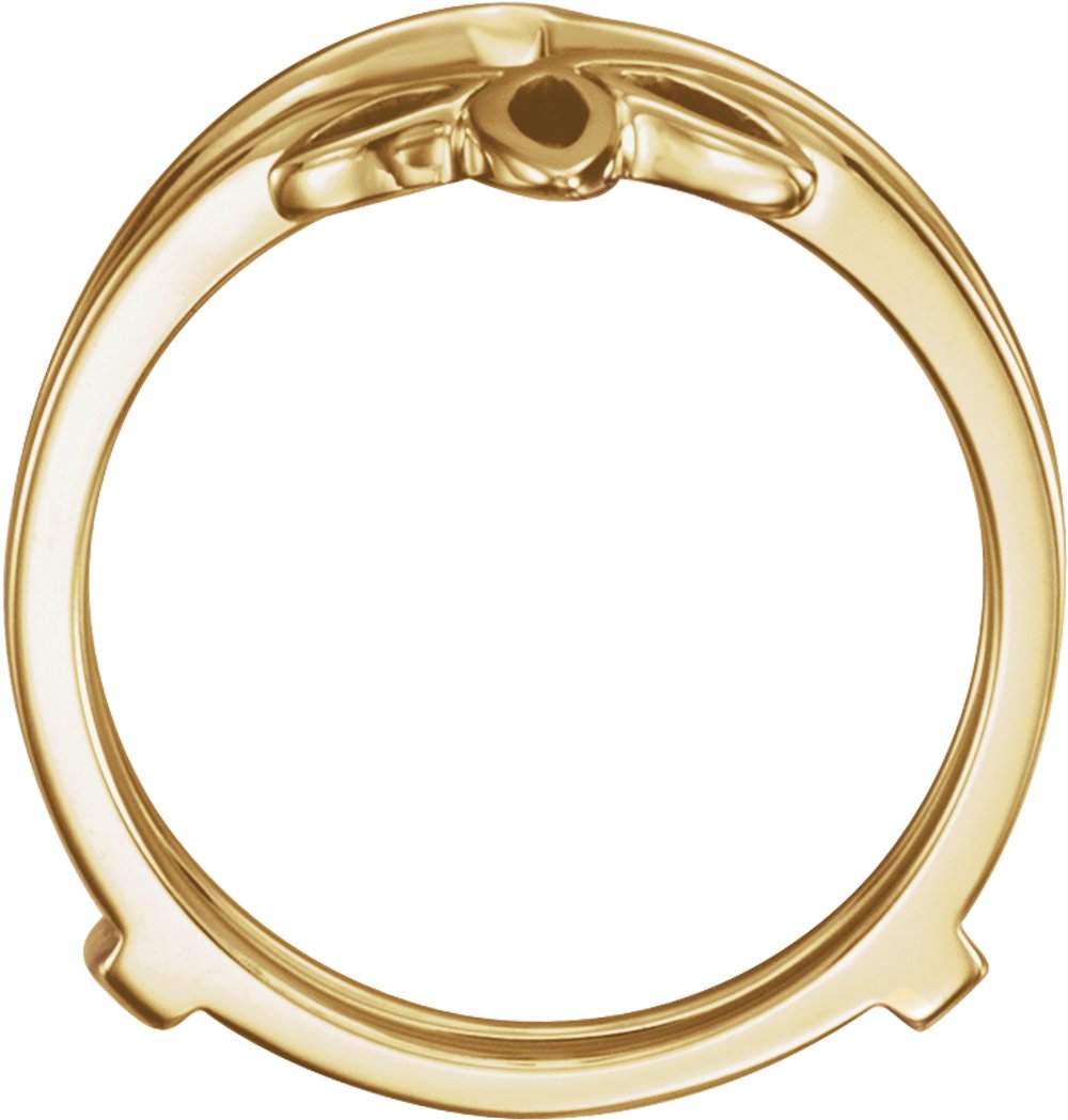 14K Yellow Ring Guard