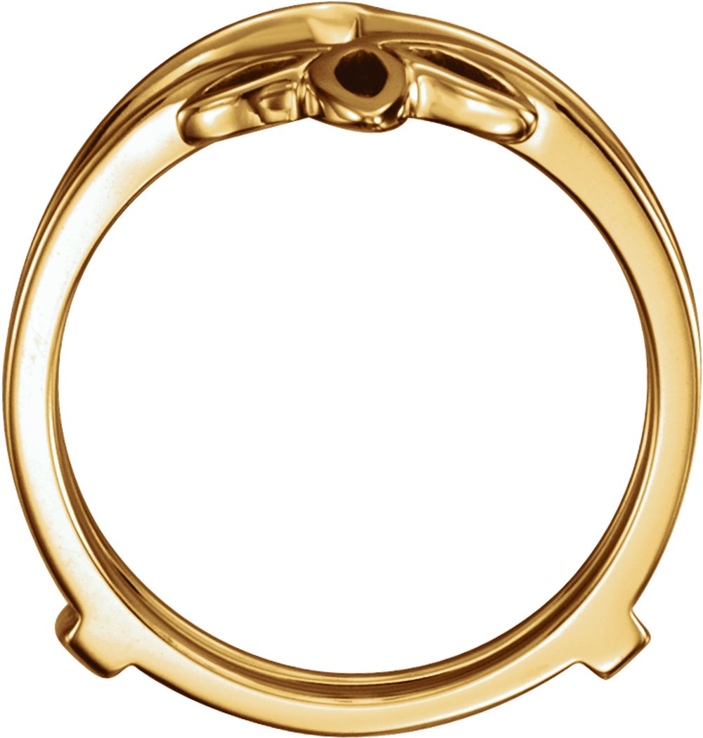 14K Yellow Ring Guard