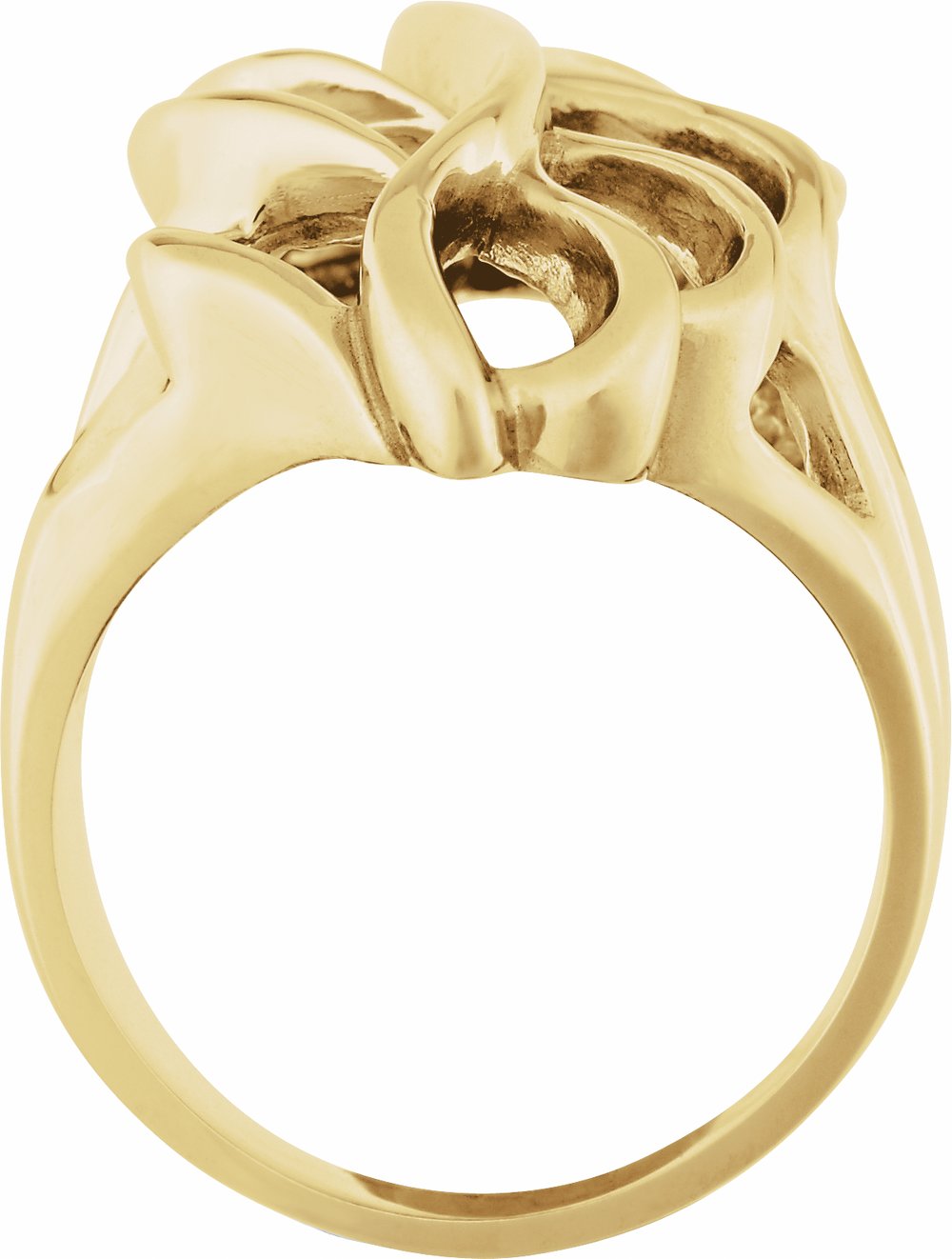 14K Yellow Freeform Ring