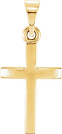 10K Yellow Gold Cross Pendant
