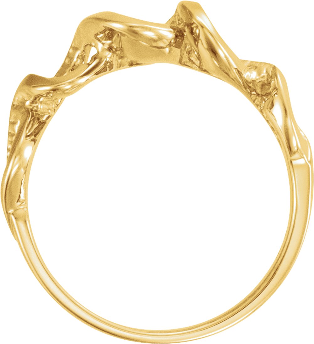 14K Yellow Freeform Ring