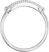 Sterling Silver 15x6 mm Rectangle Beaded Signet Ring