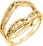 14K Yellow Ring Guard