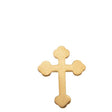 14K Yellow Cross Lapel Pin