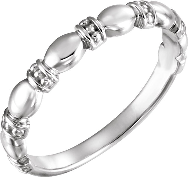 Sterling Silver Stackable Ring