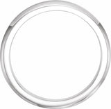 Sterling Silver Plain Stackable Ring