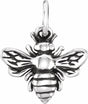 Sterling Silver Honey Bee Charm 