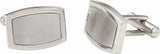 Stainless Steel Engravable Rectangle Cuff Links