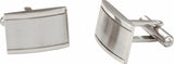 Stainless Steel Engravable Rectangle Cuff Links