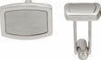 Stainless Steel Engravable Rectangle Cuff Links