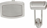 Stainless Steel Engravable Rectangle Cuff Links