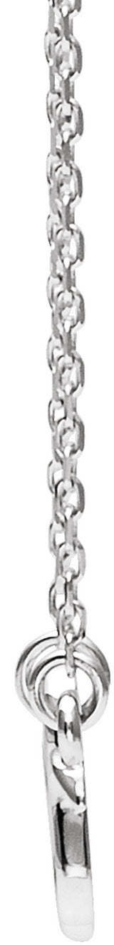 Sterling Silver Snake 16-18" Necklace