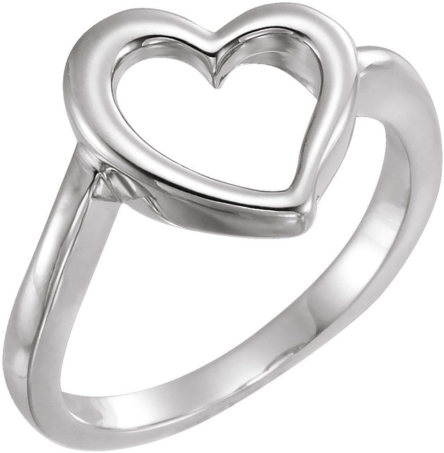 Sterling Silver Heart Ring