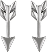 Sterling Silver Arrow Earrings