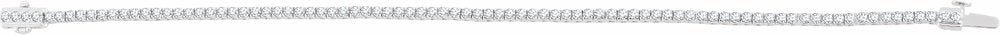 14K White Gold 1 3/4 CTW Natural Diamond Line 7" Bracelet