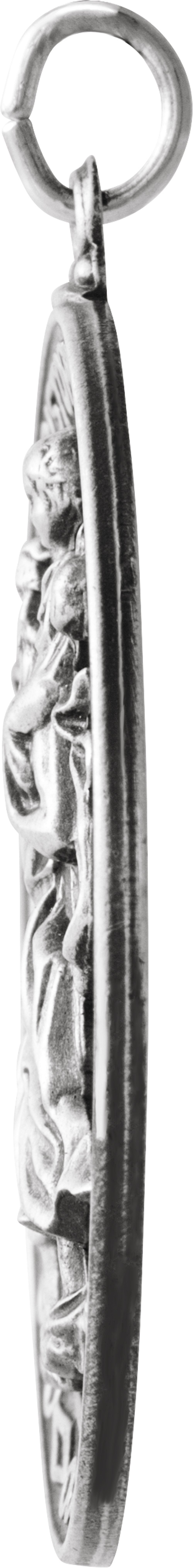Sterling Silver 29 mm St. Christopher Medal
