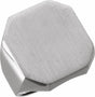 Sterling Silver Octagon Signet Ring