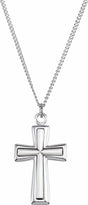 Sterling Silver Cross 24" Necklace