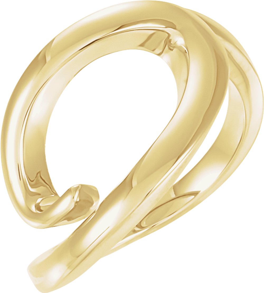 14K Yellow Freeform Ring