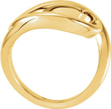 14K Yellow Freeform Ring