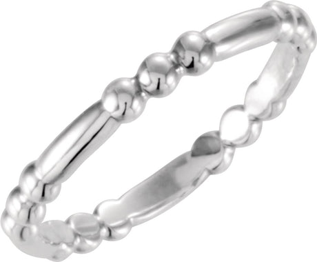Sterling Silver Stackable Ring