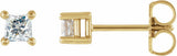 14K Yellow 1/10 CTW Natural Diamond Stud Earrings
