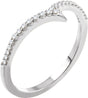 14K White Gold 1/6 CTW Natural Diamond Ring  
