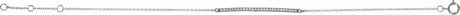 14K White Gold 1/6 CTW Natural Diamond 6-8" Bracelet