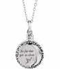 Sterling Silver So Far But Yet So Close Ash Holder 18" Necklace    