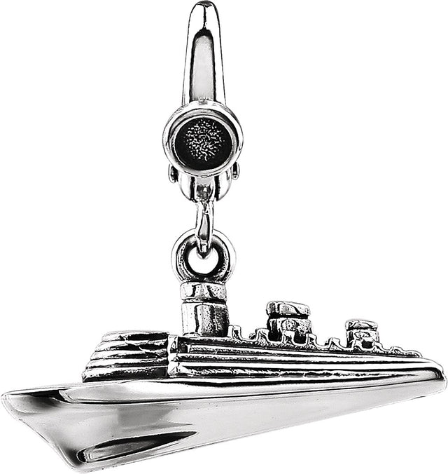 Sterling Silver Cruise Ship Charm