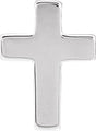 Sterling Silver Petite Cross Slide Pendant