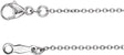 Platinum 1.2 mm Cable 16" Chain