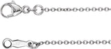 Platinum 1.2 mm Cable 16" Chain