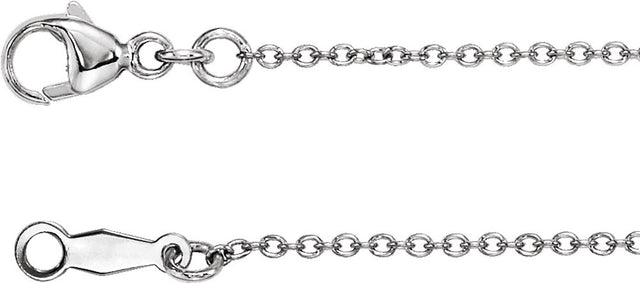 Platinum 1.2 mm Cable 16" Chain