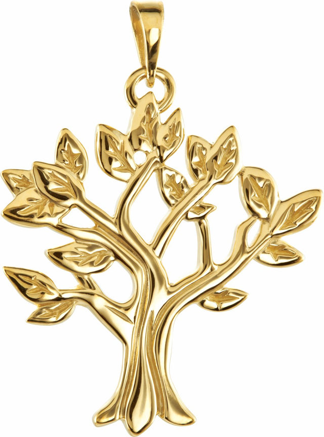 14K Yellow My Tree™ Family Pendant 