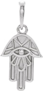 Sterling Silver Hamsa Pendant  