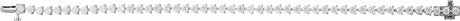 14K White Gold 4 3/4 CTW Lab-Grown Diamond Line 7 1/4" Bracelet
