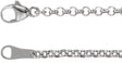 18K White Gold 2.4 mm Rolo 16" Chain  